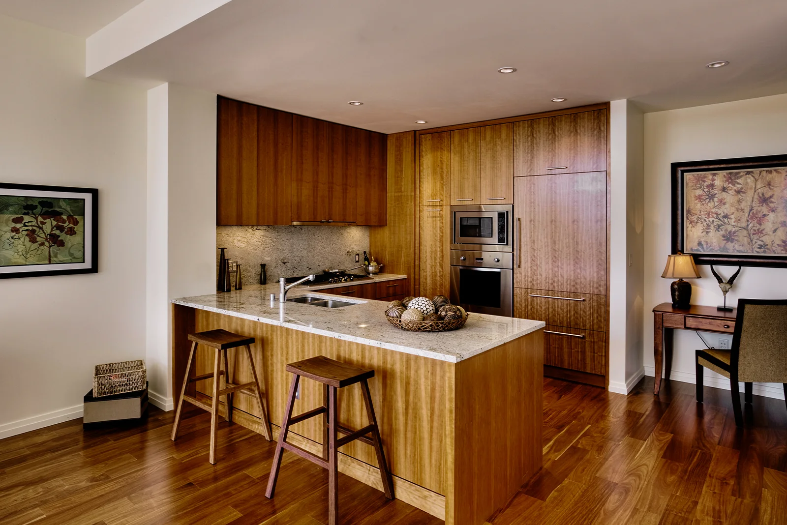 Aménagement intérieur de maison traditionnelle de 123 m² à BIARRITZ 