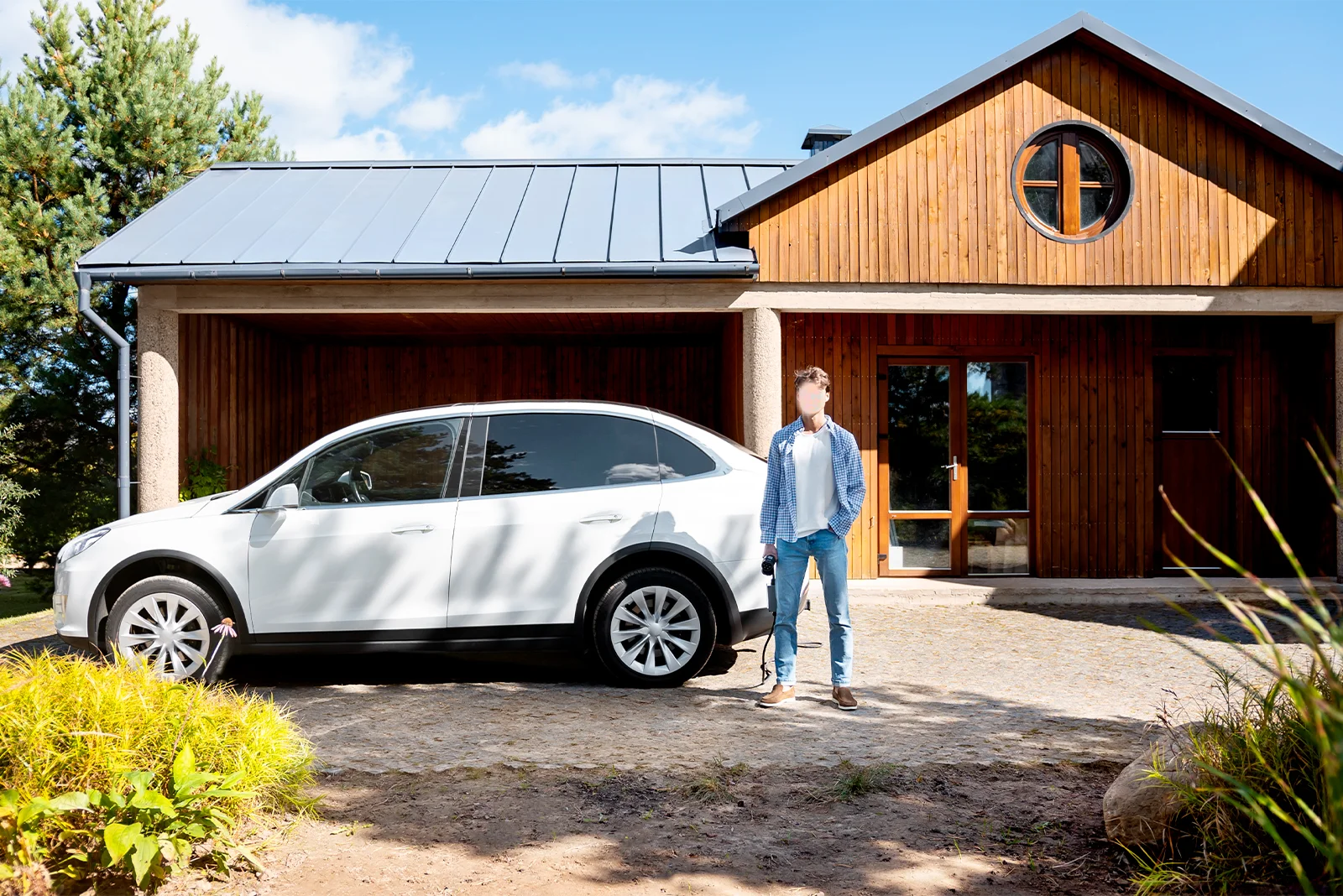 Extension de maison avec un garage de 21 m² à STRASBOURG